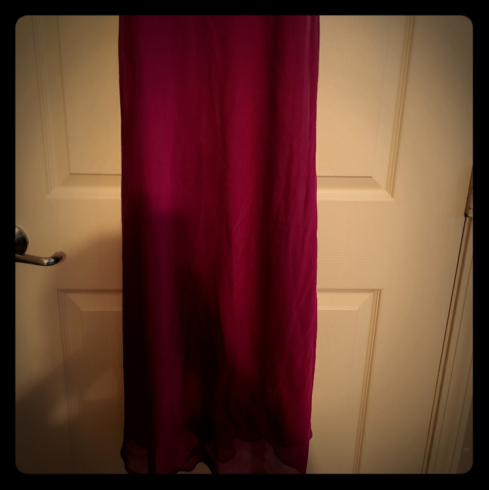 Maroon dress